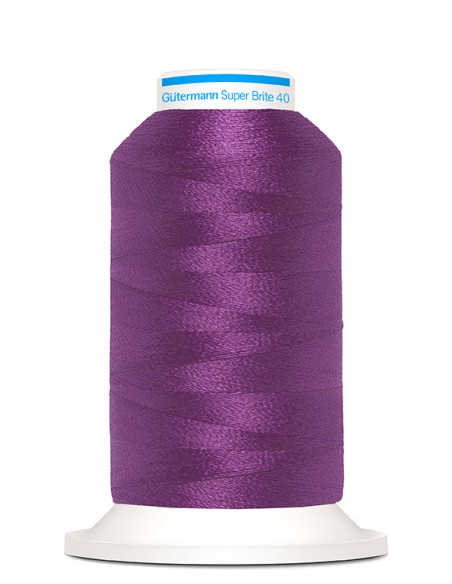Super brite 40 bordar 1.000 m Gutermann, cono
