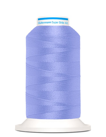 Super brite 40 bordar 1.000 m Gutermann, cono
