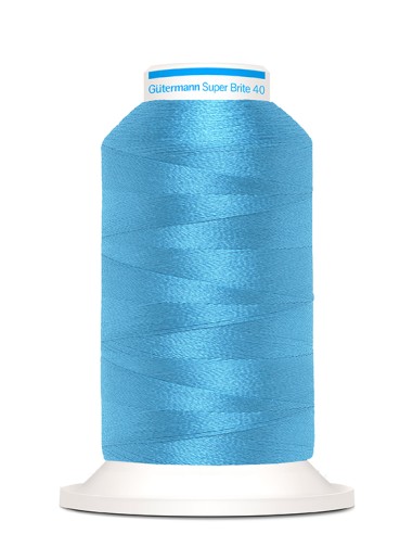 Super brite 40 bordar 1.000 m Gutermann, cono