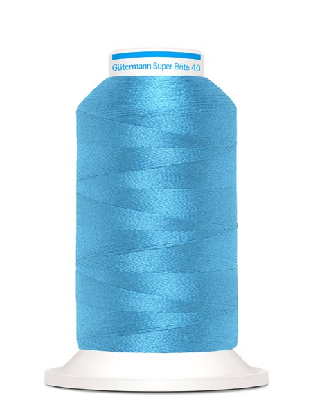 Super brite 40 bordar 1.000 m Gutermann, cono