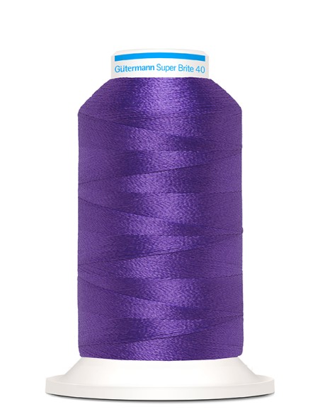 Super brite 40 bordar 1.000 m Gutermann, cono