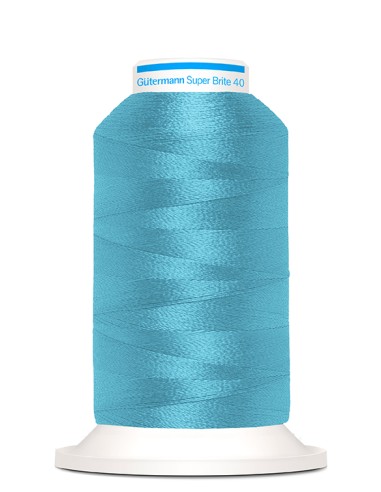Super brite 40 bordar 1.000 m Gutermann, cono