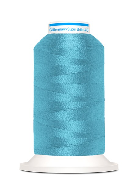 Super brite 40 bordar 1.000 m Gutermann, cono