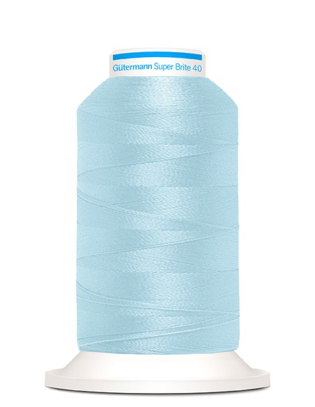 Super brite 40 bordar 1.000 m Gutermann, cono