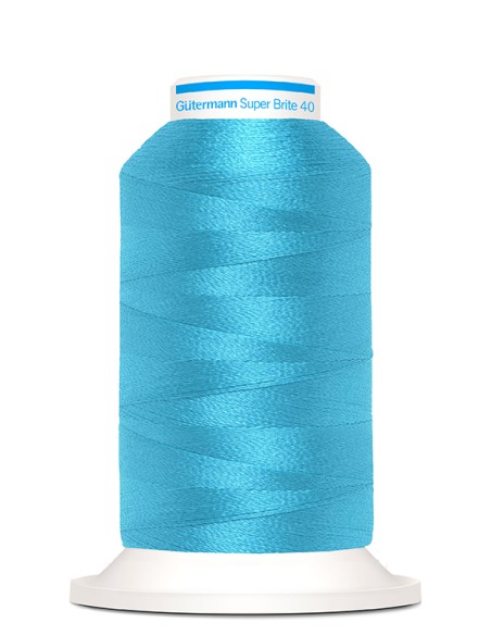 Super brite 40 bordar 1.000 m Gutermann, cono
