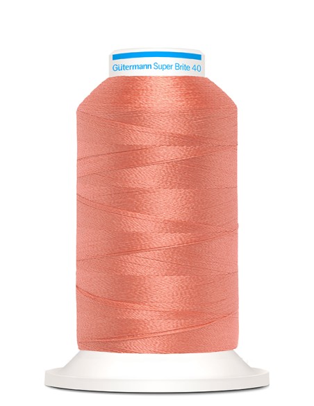 Super brite 40 bordar 1.000 m Gutermann, cono