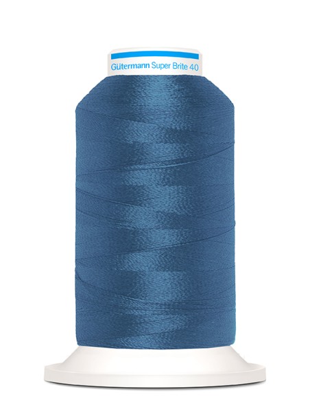 Super brite 40 bordar 1.000 m Gutermann, cono