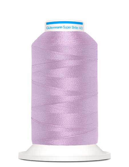 Super brite 40 bordar 1.000 m Gutermann, cono