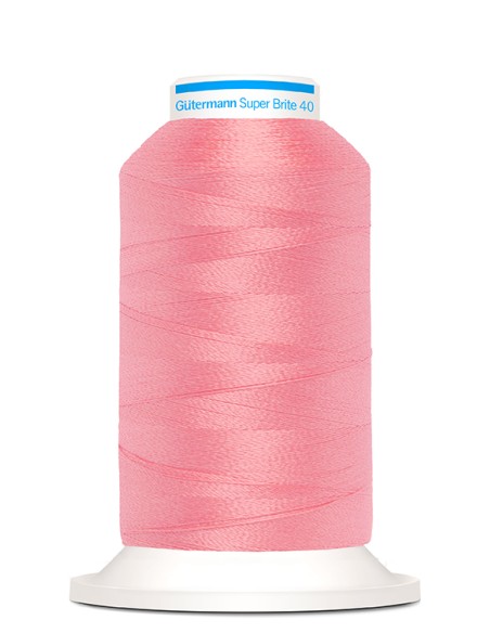 Super brite 40 bordar 1.000 m Gutermann, cono