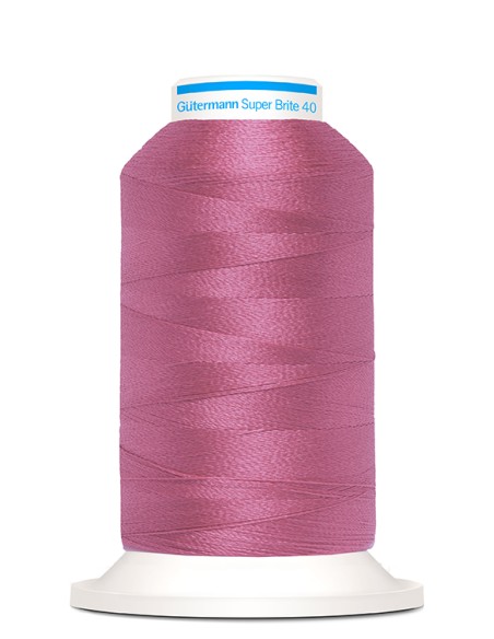 Super brite 40 bordar 1.000 m Gutermann, cono