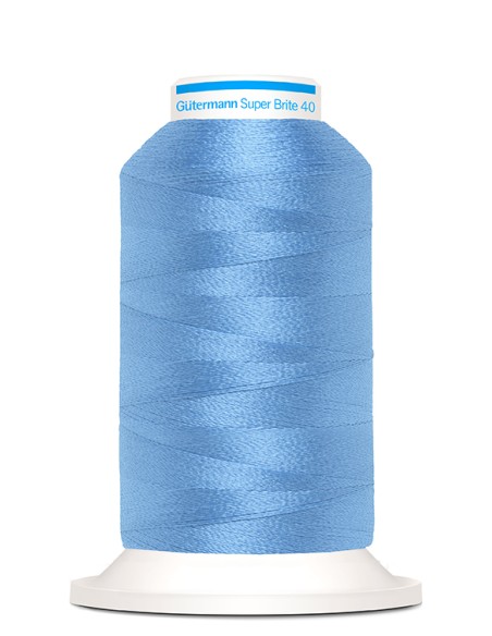 Super brite 40 bordar 1.000 m Gutermann, cono