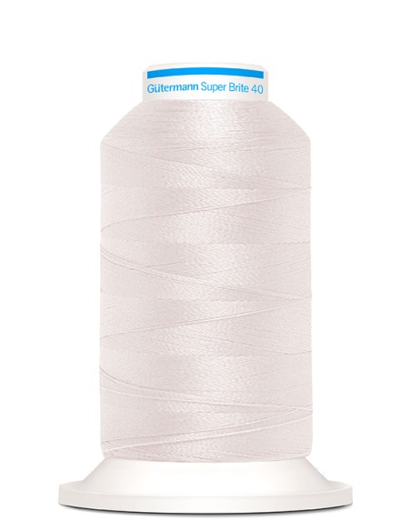 Super brite 40 bordar 1.000 m Gutermann, cono