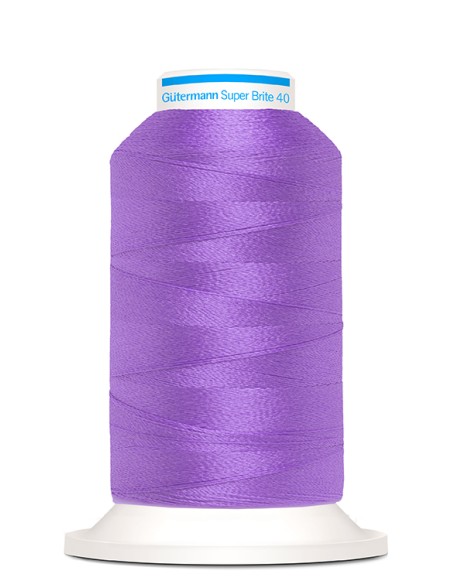 Super brite 40 bordar 1.000 m Gutermann, cono