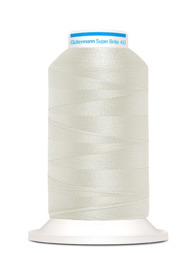 Super brite 40 bordar 1.000 m Gutermann, cono