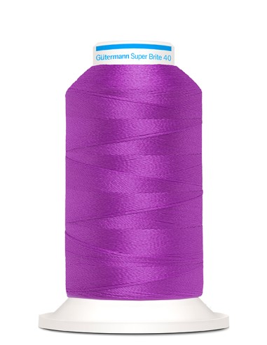 Super brite 40 bordar 1.000 m Gutermann, cono