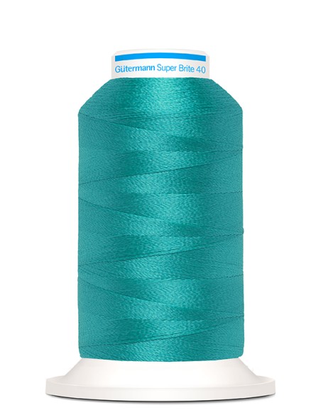 Super brite 40 bordar 1.000 m Gutermann, cono