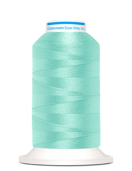 Super brite 40 bordar 1.000 m Gutermann, cono