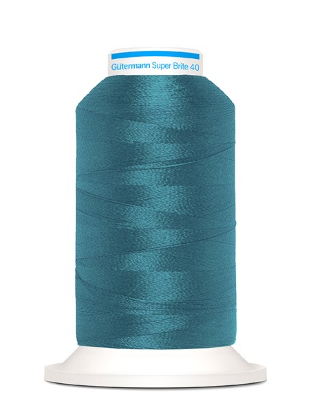 Super brite 40 bordar 1.000 m Gutermann, cono