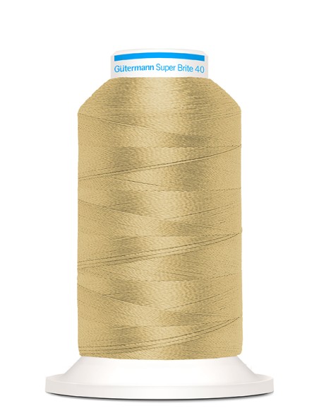 Super brite 40 bordar 1.000 m Gutermann, cono