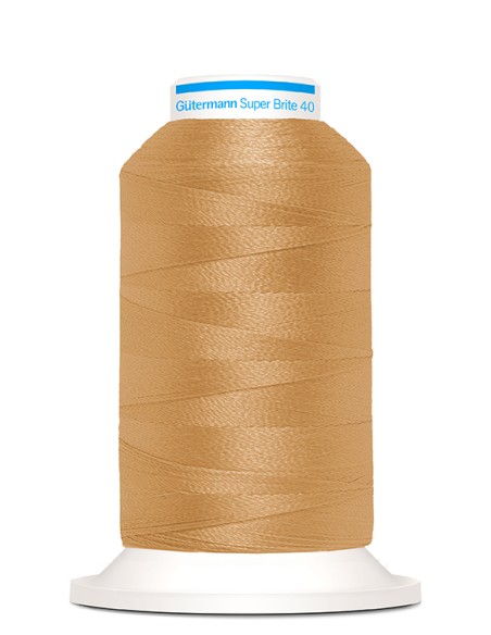 Super brite 40 bordar 1.000 m Gutermann, cono