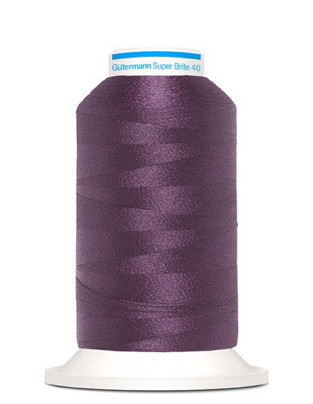 Super brite 40 bordar 1.000 m Gutermann, cono