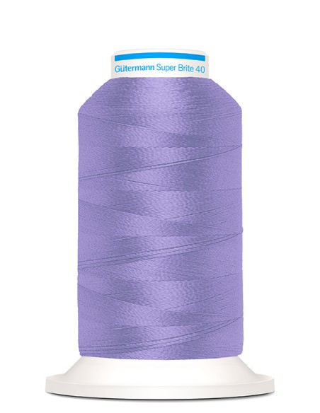 Super brite 40 bordar 1.000 m Gutermann, cono