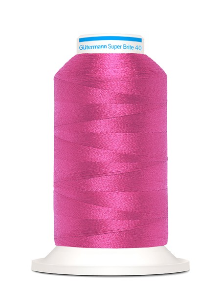 Super brite 40 bordar 1.000 m Gutermann, cono