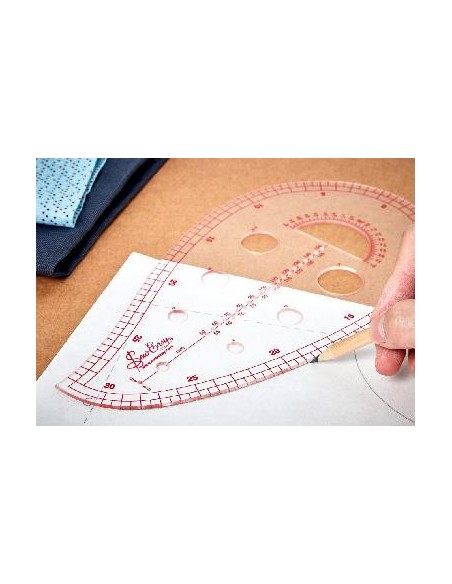 Regla sleeve curve para mangas Sew Easy NL4209, u