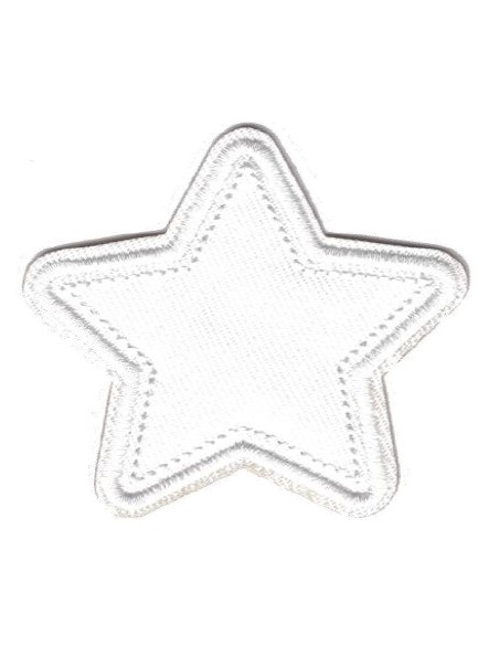 Aplicación 5561 estrella (5,60 x 5,50 cm), 3 u
