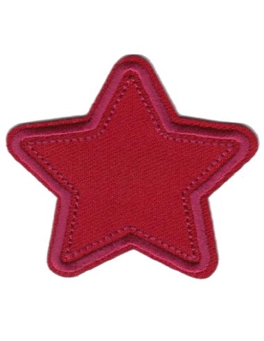 Aplicación 5561 estrella (5,60 x 5,50 cm), 3 u