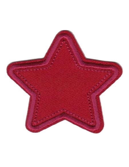 Aplicación 5561 estrella (5,60 x 5,50 cm), 3 u