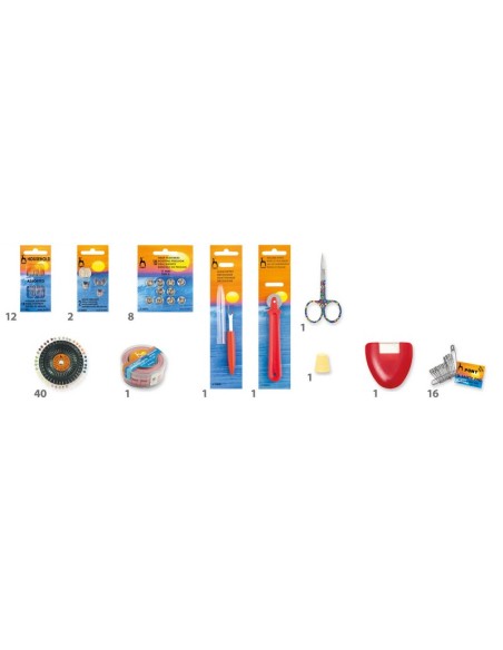 Kit de costura Pony 15001, unidad