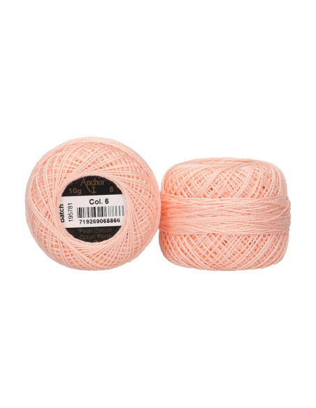 Perlé Anchor algodón 4591 Nº 8 10 gr, 10 ovillos