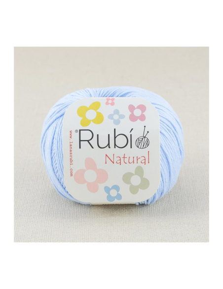 Lana Rubí VHA04 Natural, ovillo de 50 gr. (100% algodón)