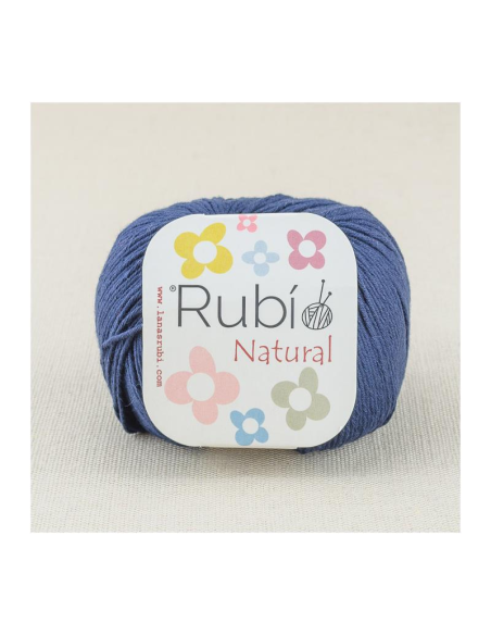 Lana Rubí VHA04 Natural, ovillo de 50 gr. (100% algodón)