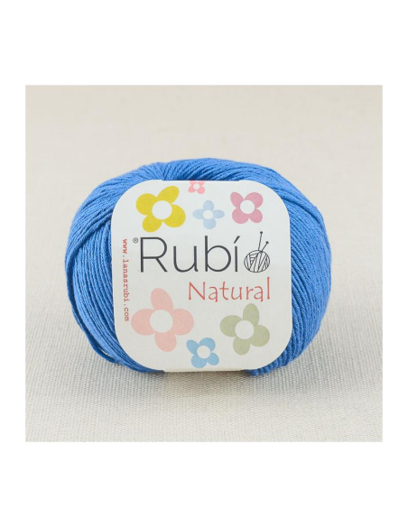 Lana Rubí VHA04 Natural, ovillo de 50 gr. (100% algodón)
