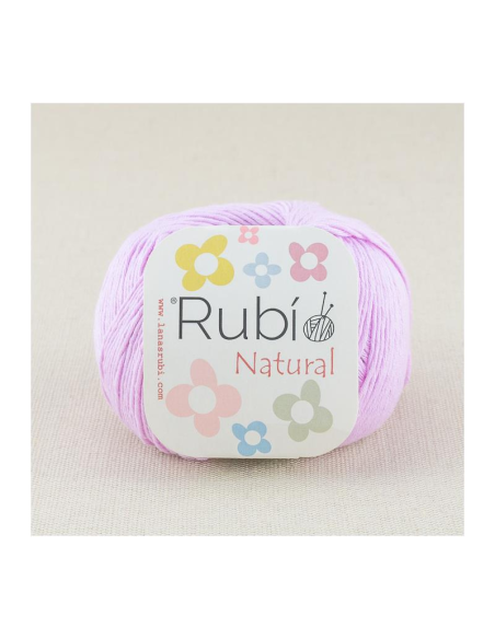 Lana Rubí VHA04 Natural, ovillo de 50 gr. (100% algodón)