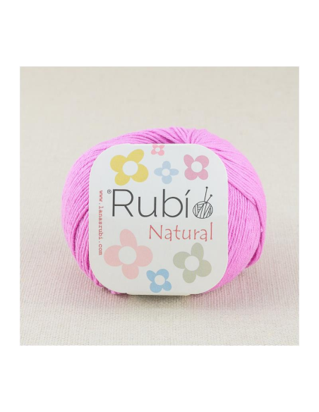 Lana Rubí VHA04 Natural, ovillo de 50 gr. (100% algodón)