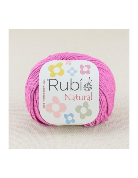 Lana Rubí VHA04 Natural, ovillo de 50 gr. (100% algodón)