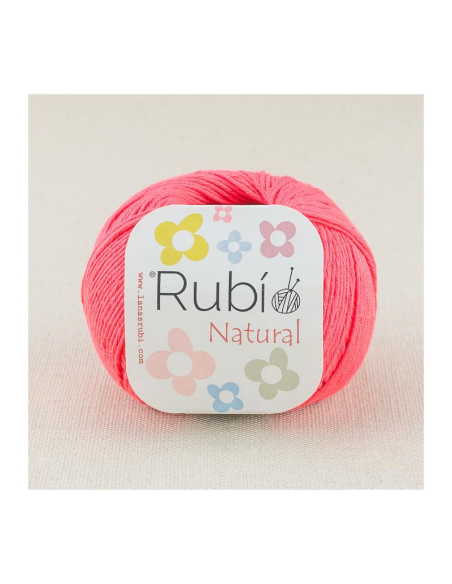 Lana Rubí VHA04 Natural, ovillo de 50 gr. (100% algodón)