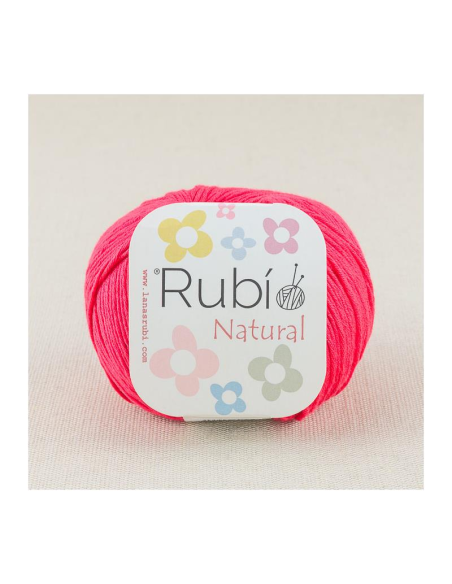 Lana Rubí VHA04 Natural, ovillo de 50 gr. (100% algodón)