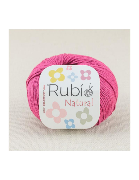 Lana Rubí VHA04 Natural, ovillo de 50 gr. (100% algodón)