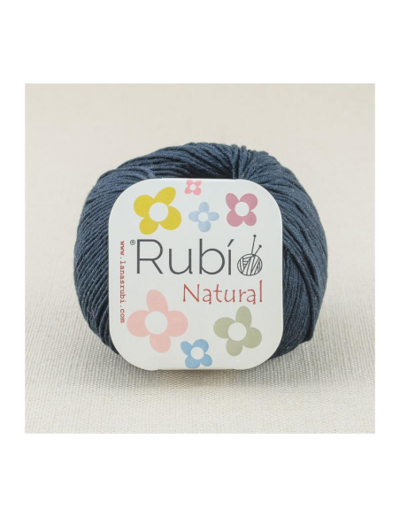Lana Rubí VHA04 Natural, ovillo de 50 gr. (100% algodón)