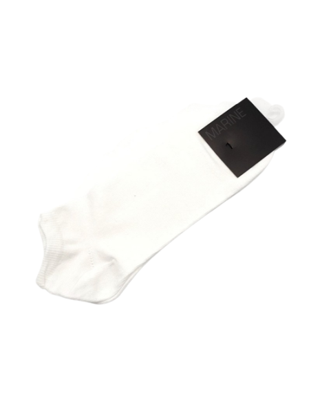 Calcetín tobillero hombre liso 105 Marine, pack de 2 u
