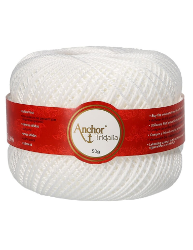Perlé Anchor Tridalia 50 gr, 8 ovillos