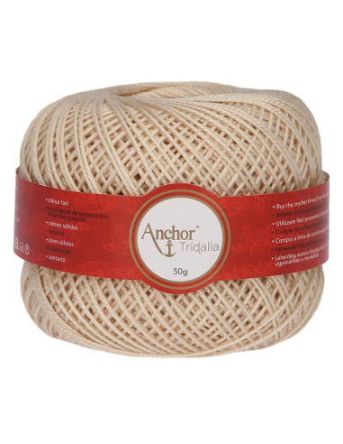 Perlé Anchor Tridalia 50 gr, 4 ovillos