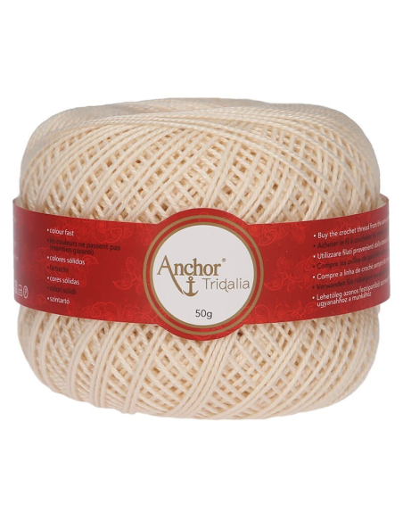 Perlé Anchor Tridalia 50 gr, 4 ovillos
