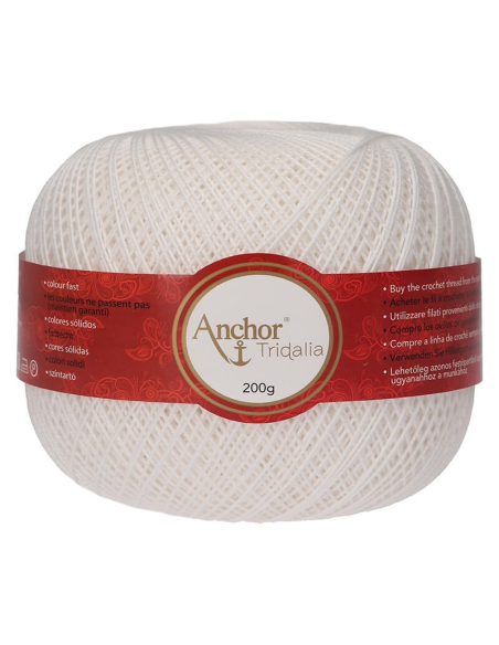 Perlé Anchor Tridalia 200 gr, 4 ovillos