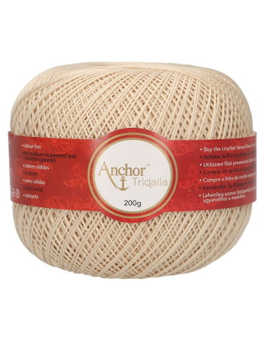 Perlé Anchor Tridalia 200 gr, 4 ovillos