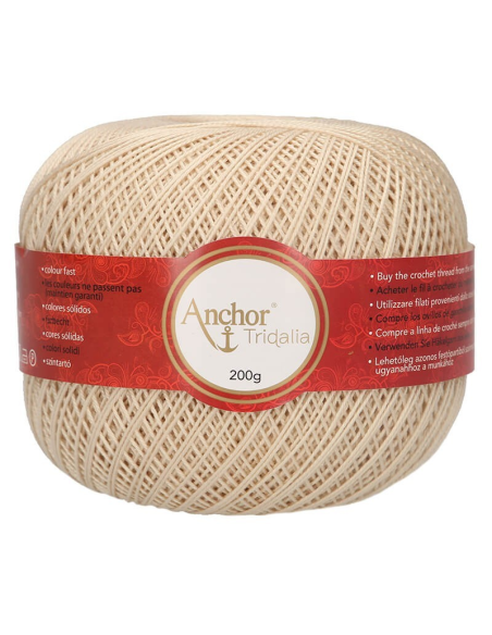 Perlé Anchor Tridalia 200 gr, 4 ovillos